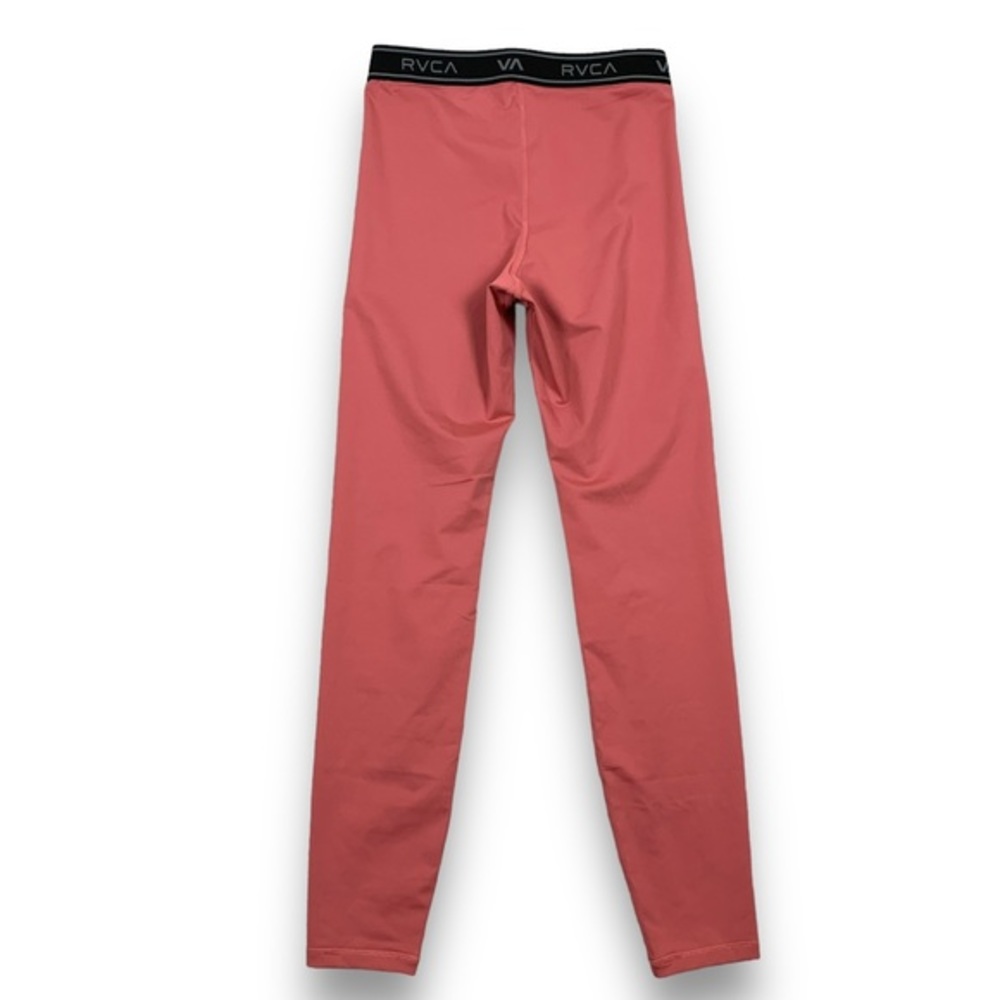 RVCA Active Leggings Womens Size Medium‎ Pink Sport Activewear Polyester Stretch - Picture 7 of 12